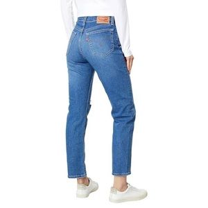 Levi's Women’s Denim Wedgie Straight High-Rise Stonewash Jeans 27